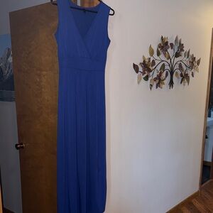 Blue maxi dress